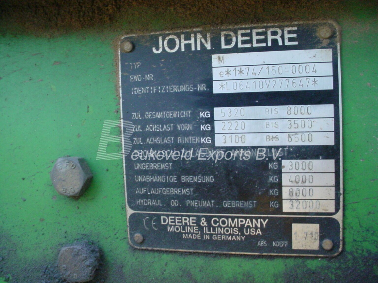 John Deere 6410 Powrquad TLS