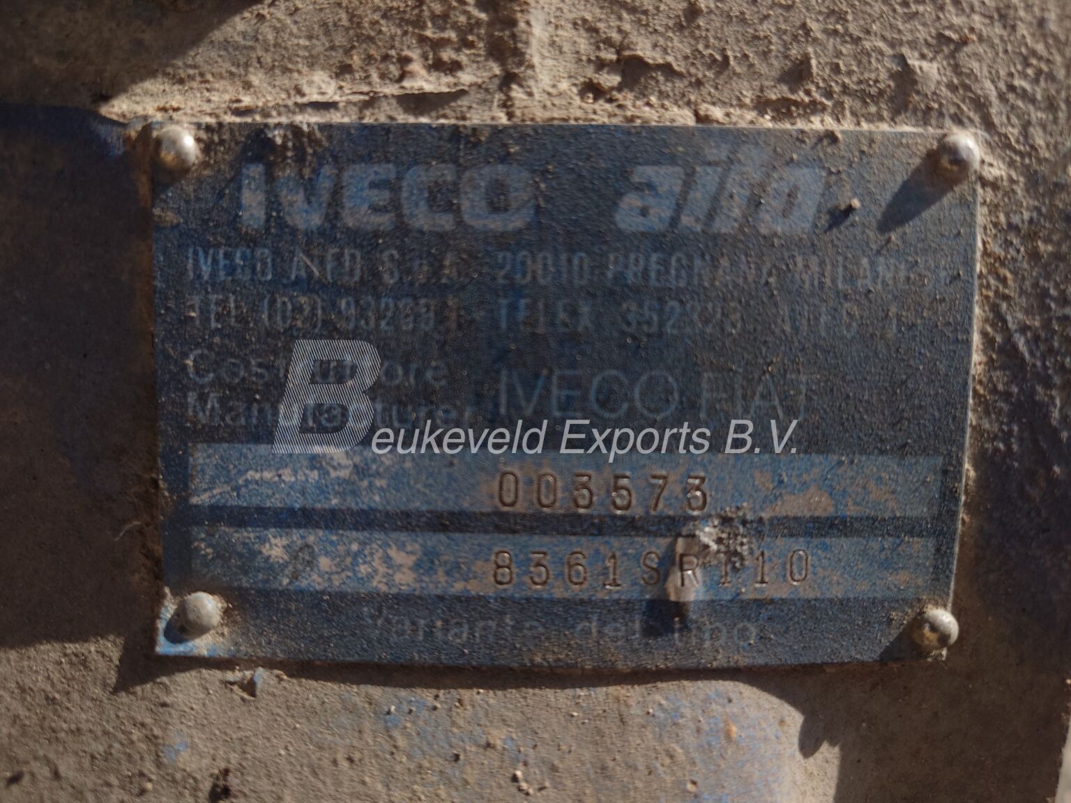 Fiat Iveco 8365.25 8361 SRI 10.00 engine (6)