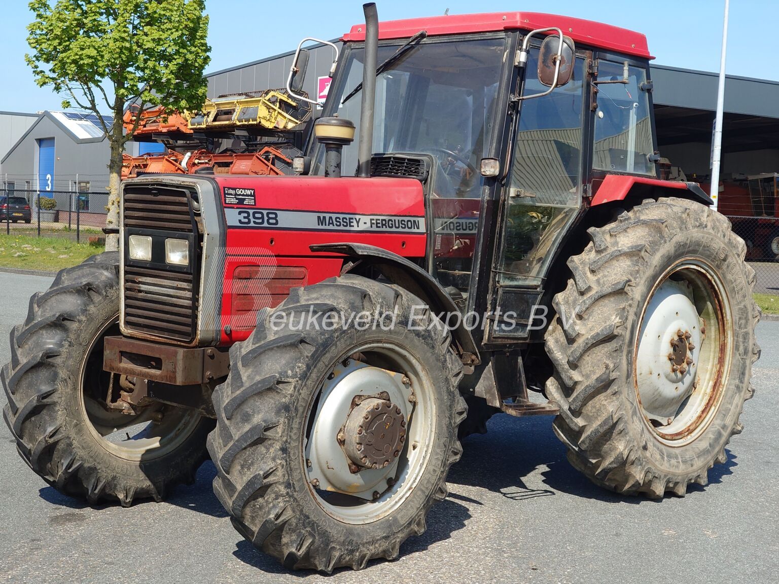 Massey Ferguson 398 Turbo 4x4 - Beukeveld Exports BV