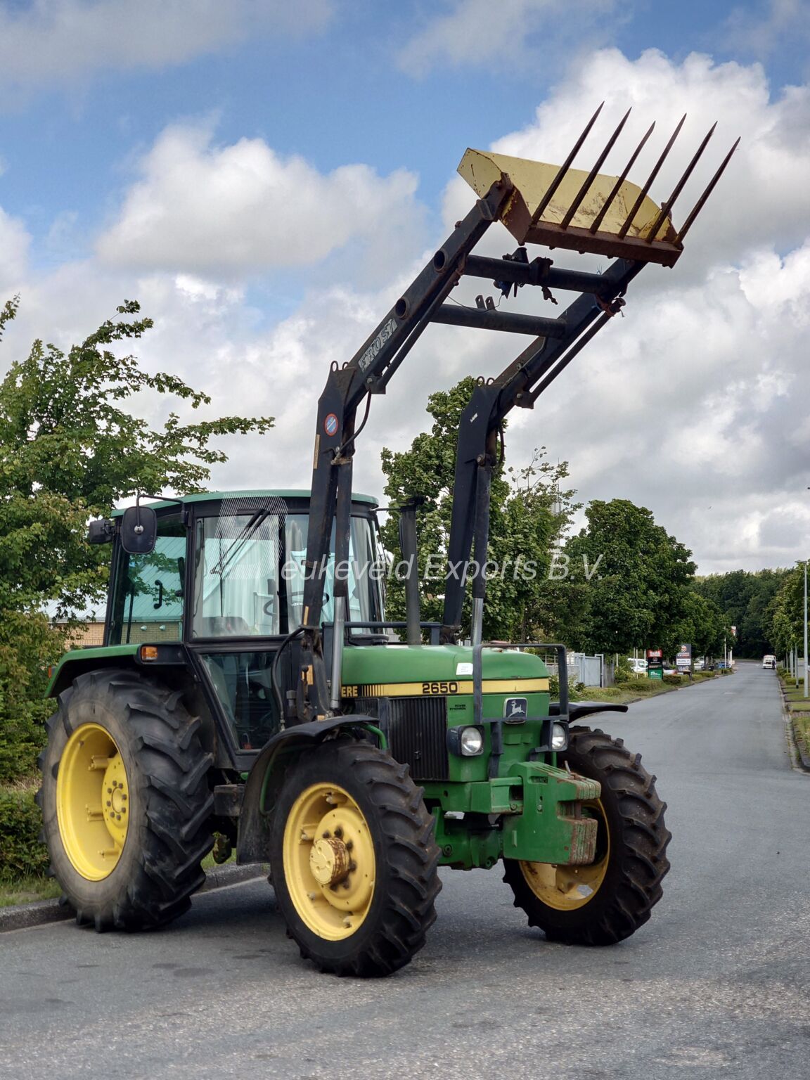 John Deere 2650 Turbo frontloader (14)