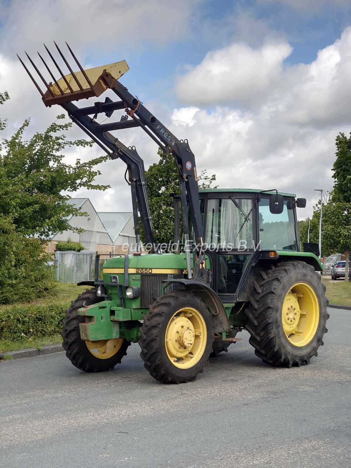 John Deere 2650 Turbo frontloader (16)