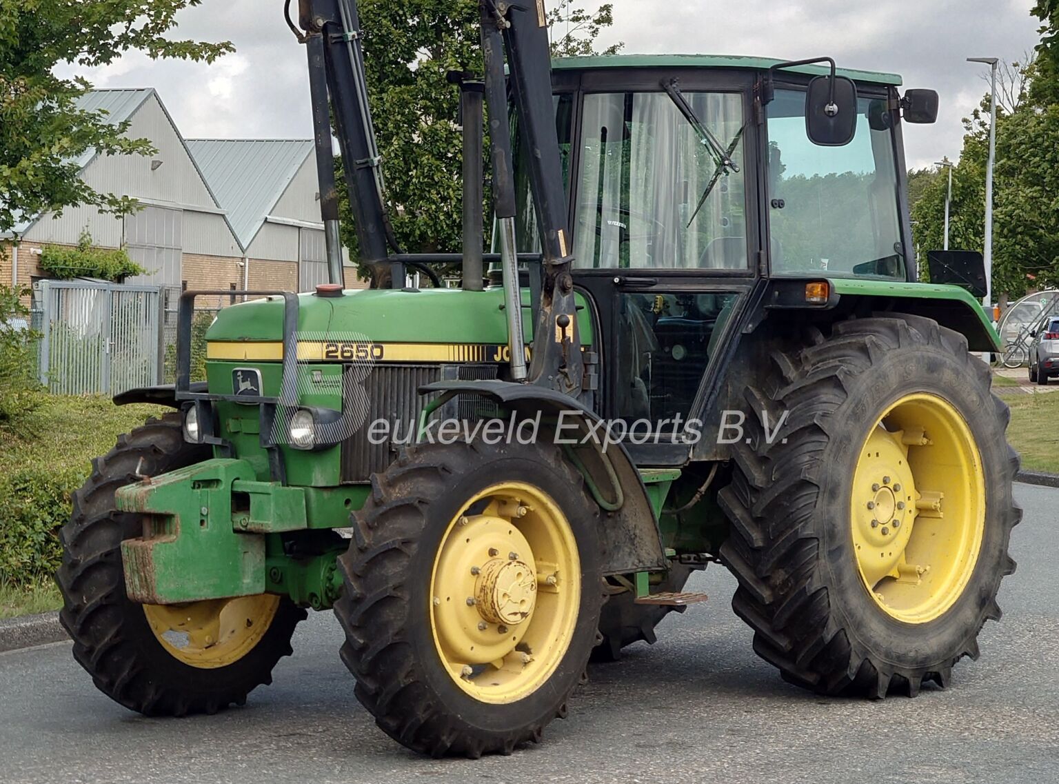 John Deere 2650 Turbo frontloader (161)