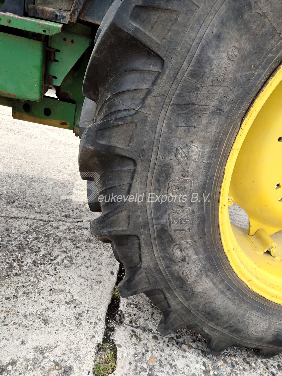 John Deere 2650 Turbo frontloader (4)