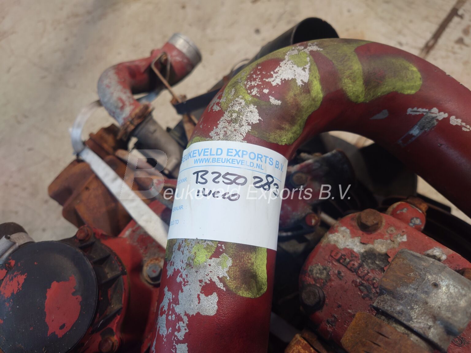 FIAT IVECO 8045.25 turbo engine tractor 4 cilinder (11)