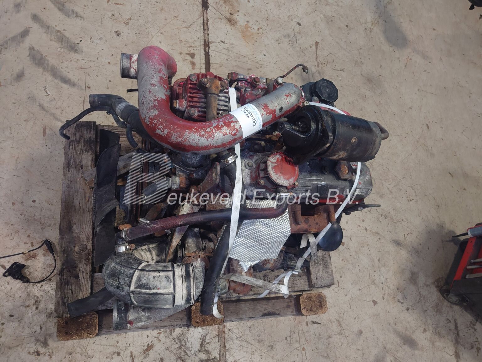 FIAT IVECO 8045.25 turbo engine tractor 4 cilinder (4)