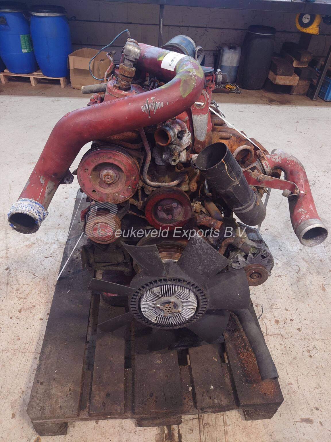 FIAT IVECO 8045.25 turbo engine tractor 4 cilinder (5)
