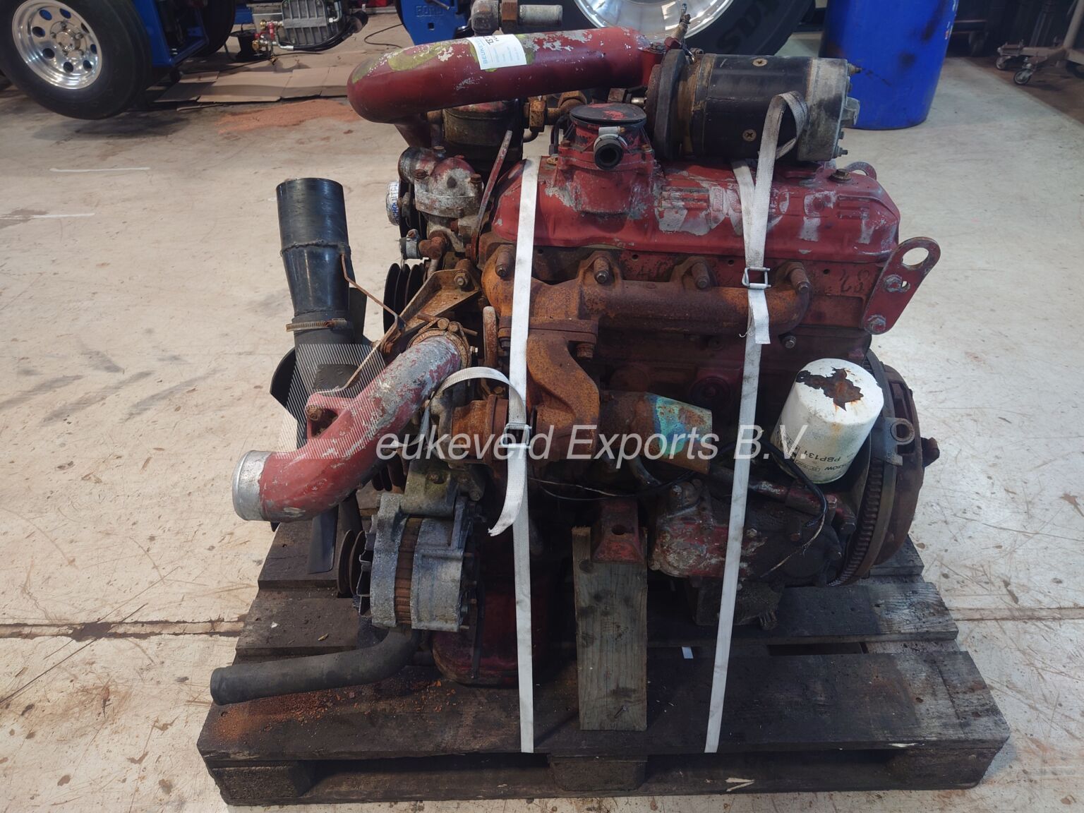 FIAT IVECO 8045.25 turbo engine tractor 4 cilinder (6)