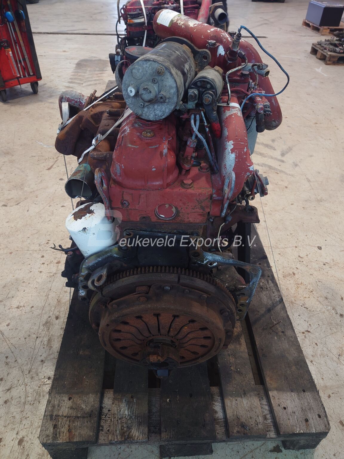 FIAT IVECO 8045.25 turbo engine tractor 4 cilinder (7)