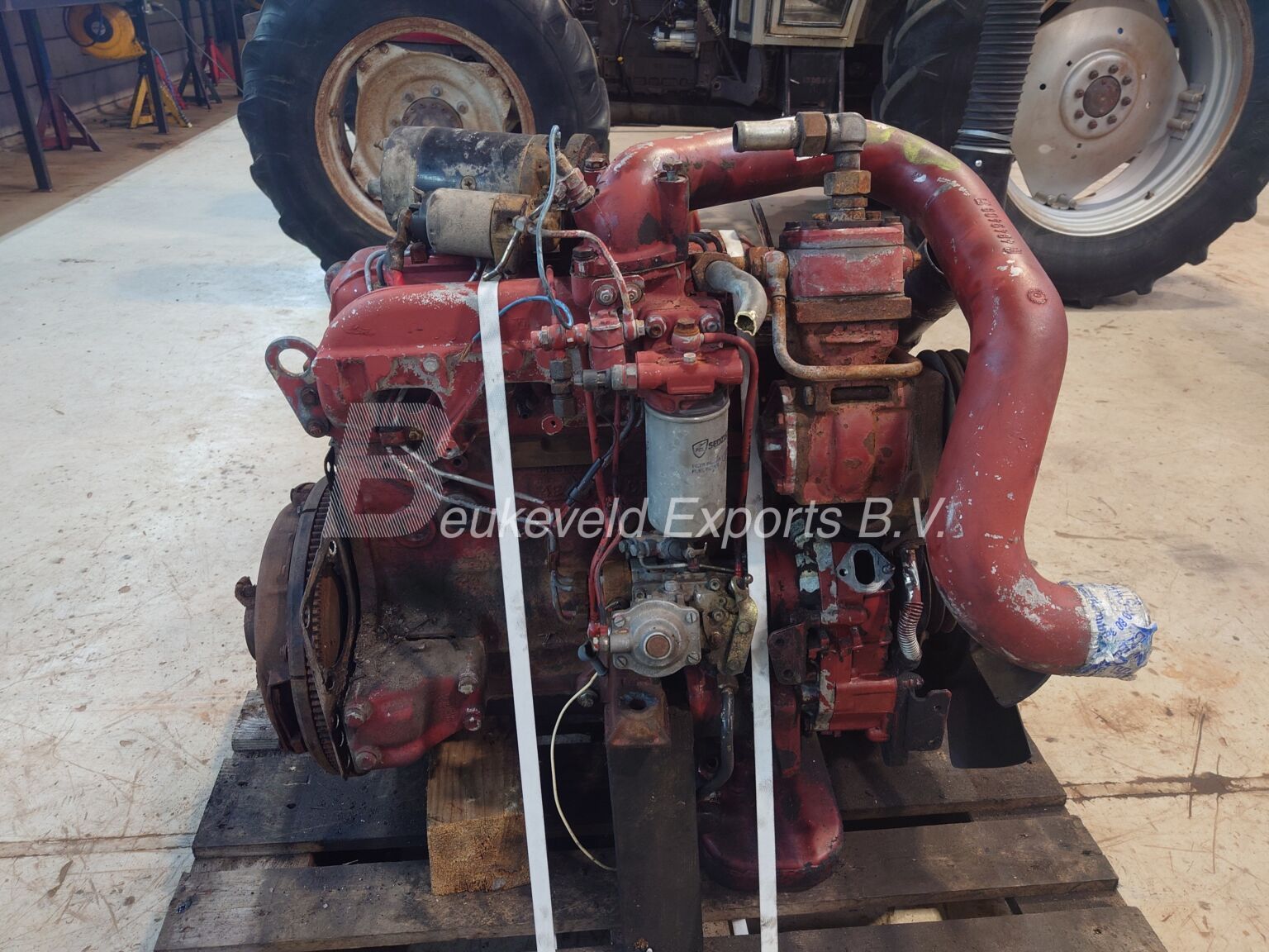 FIAT IVECO 8045.25 turbo engine tractor 4 cilinder (8)