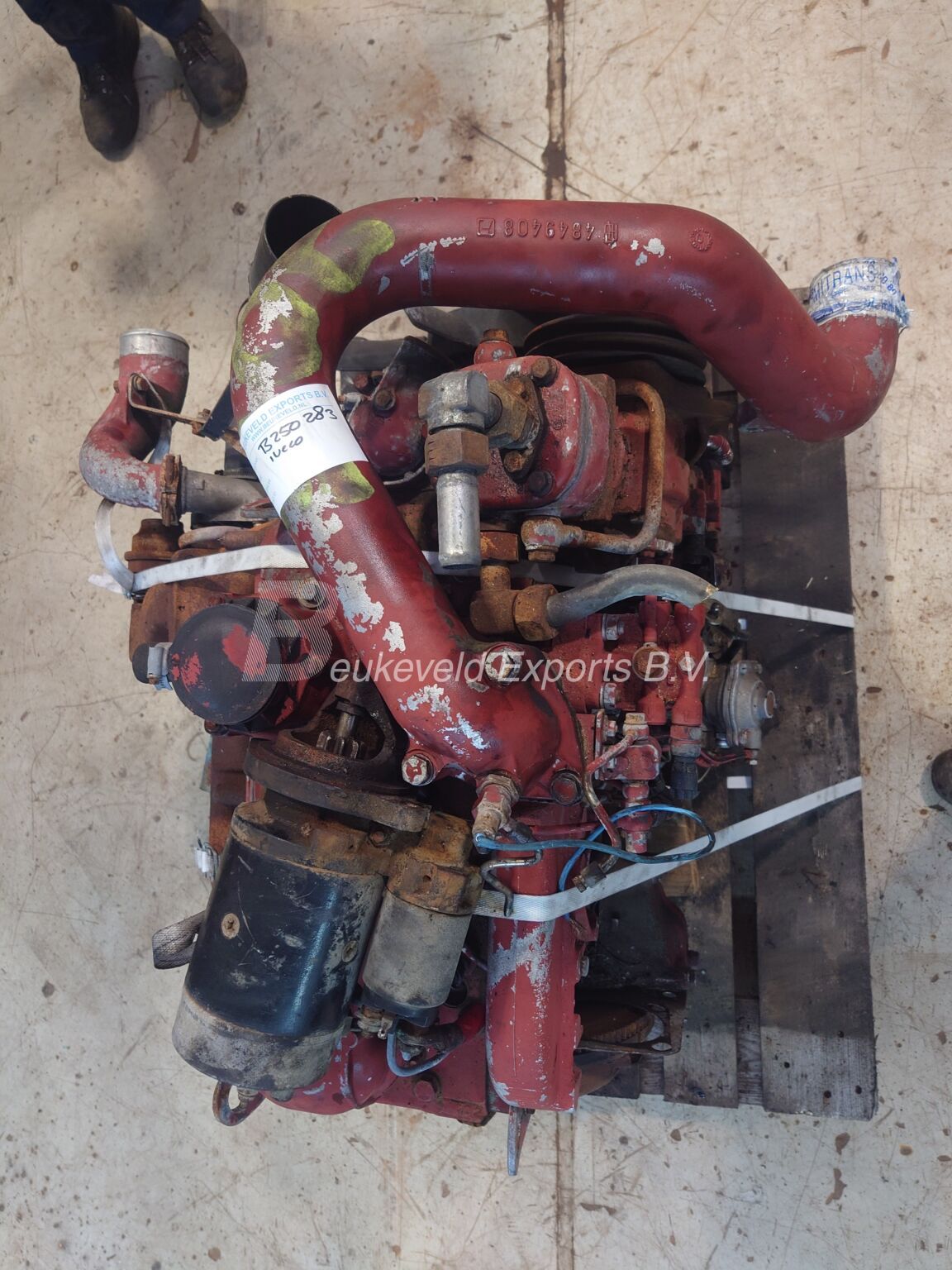 FIAT IVECO 8045.25 turbo engine tractor 4 cilinder (9)