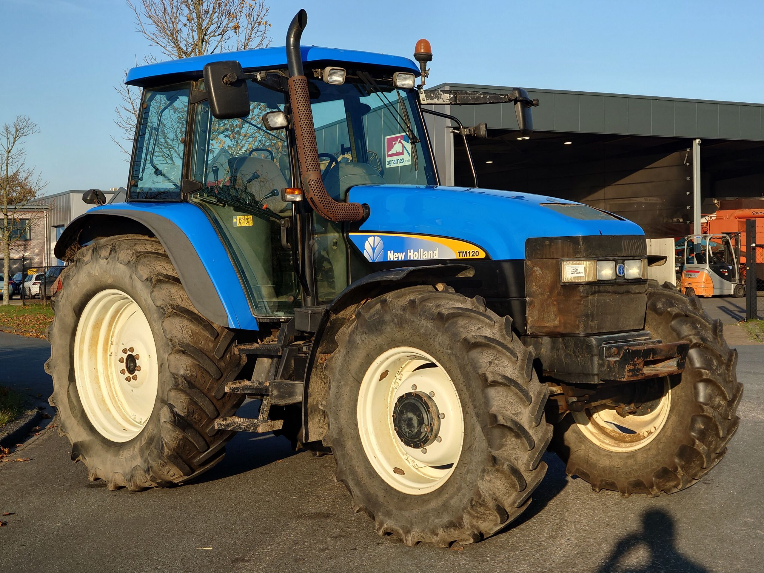 New Holland TM120 Classic synchro command - Beukeveld Exports BV