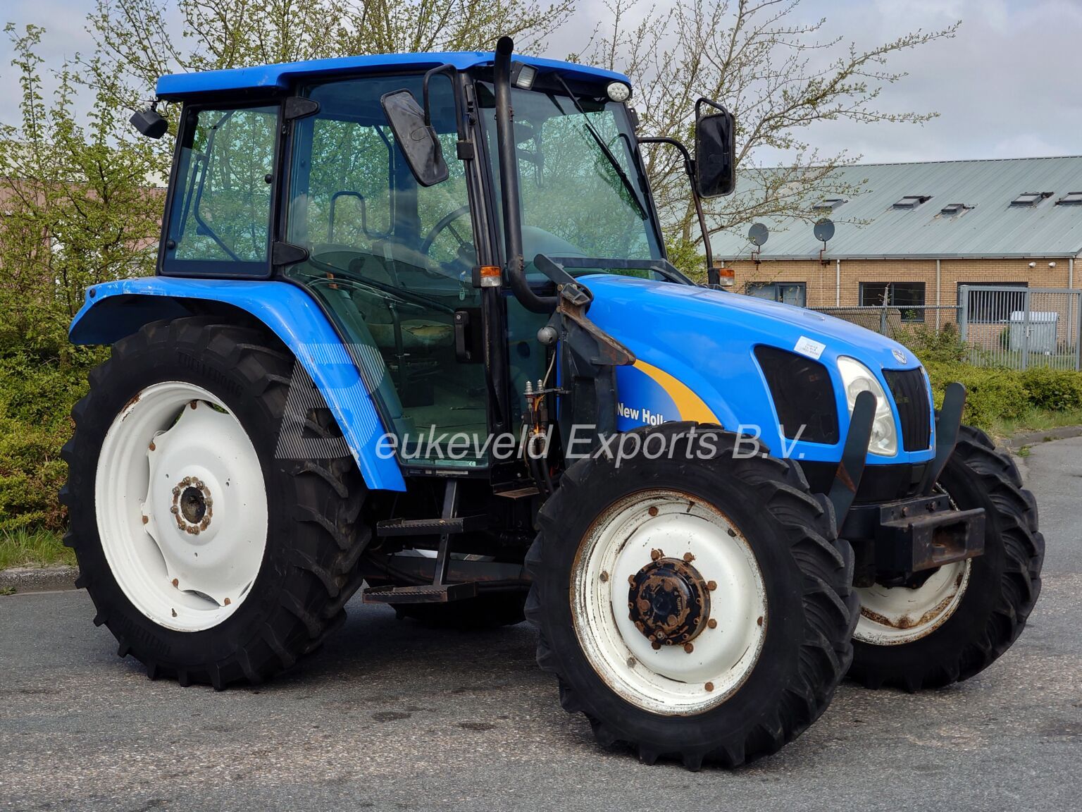 New Holland TL90 A frontloader