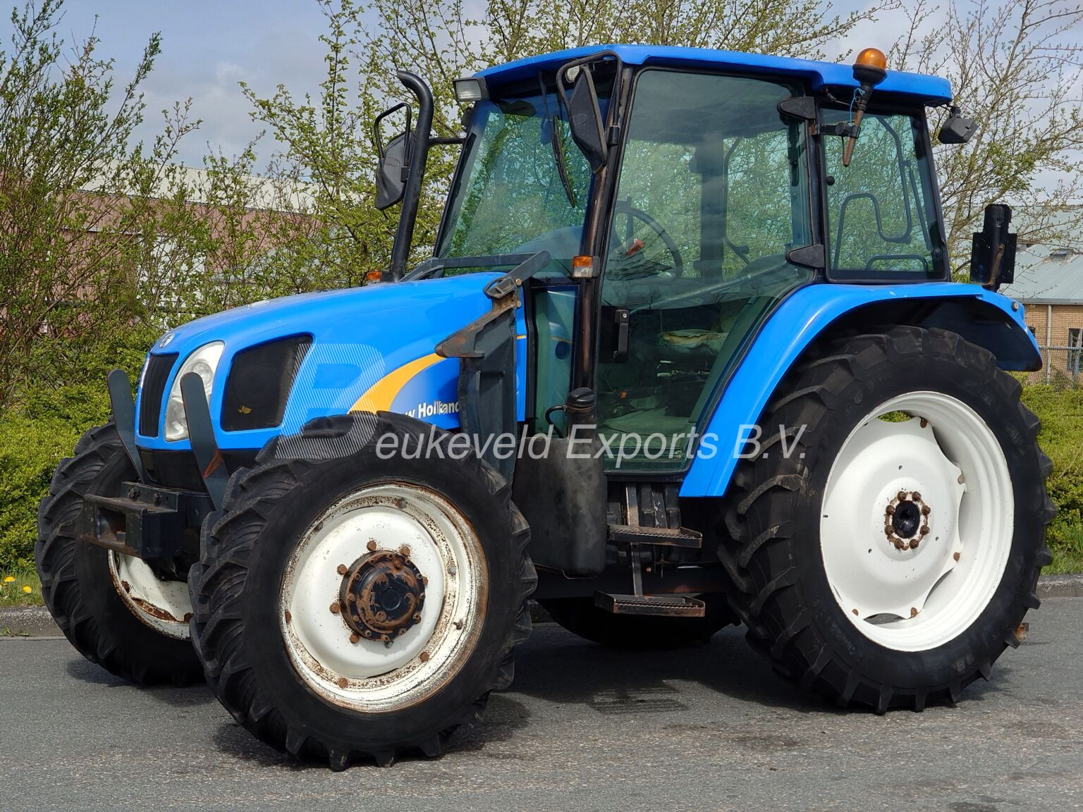 New Holland TL90 A frontloader