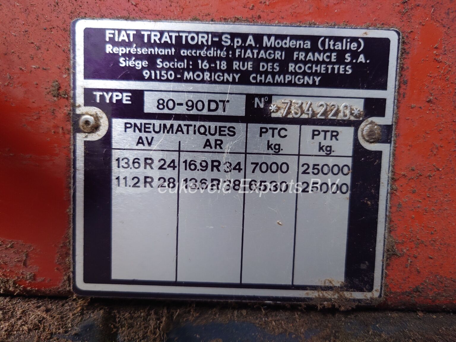 Fiat 80-90 DT supercomfort