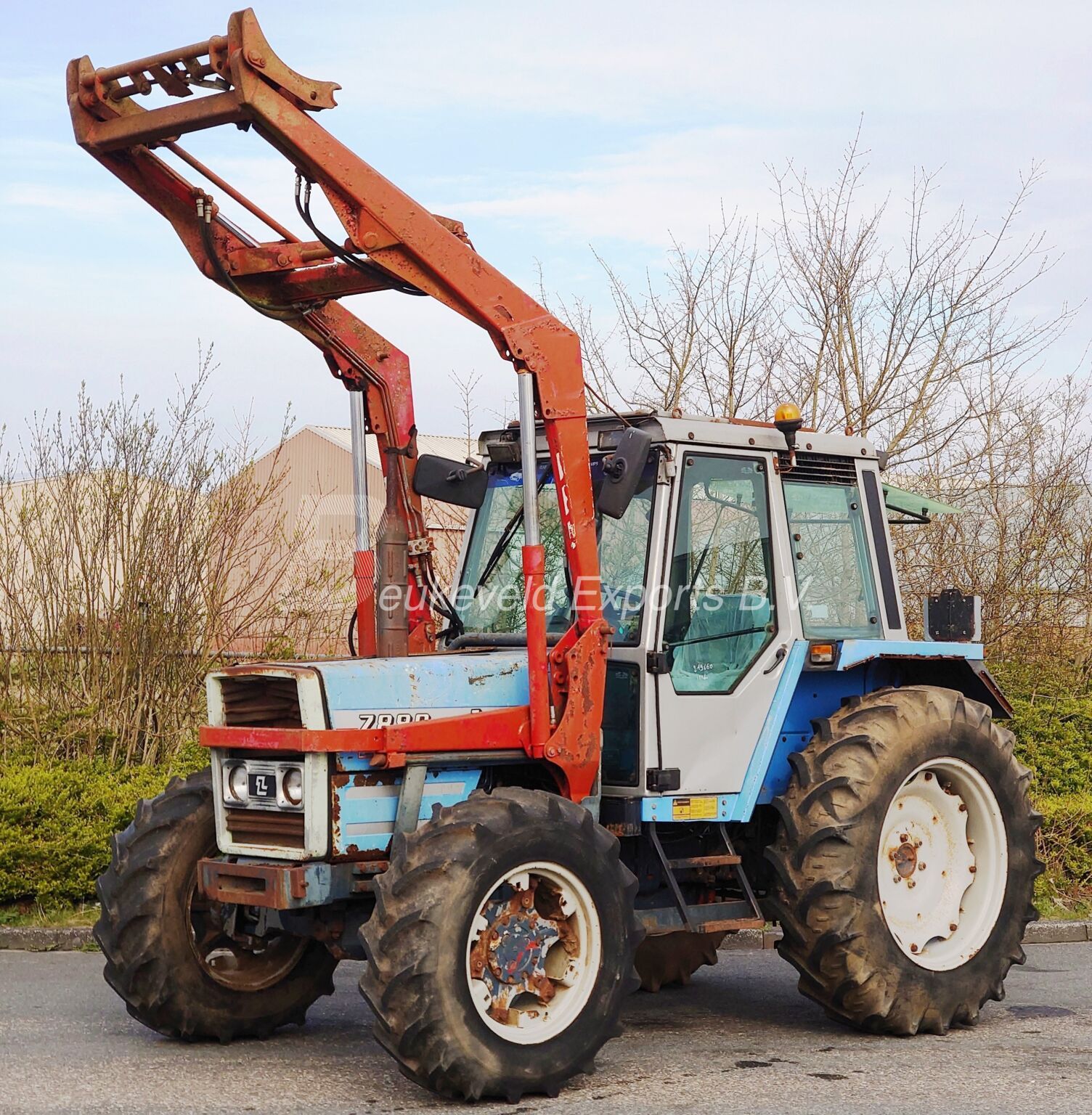 Landini 7880 DT frontloader