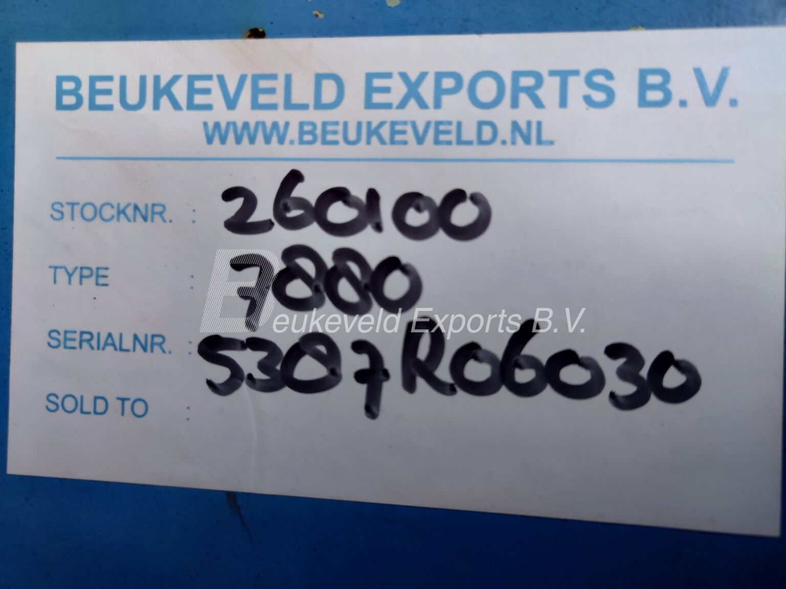 Landini 7880 DT frontloader