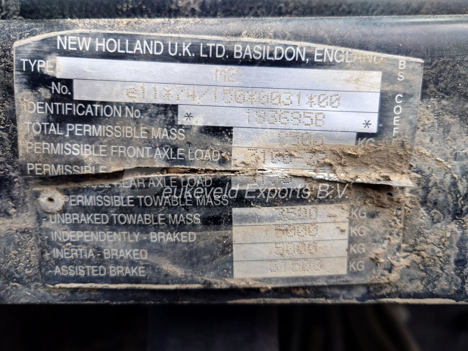 New Holland TM125 Classic synchro command