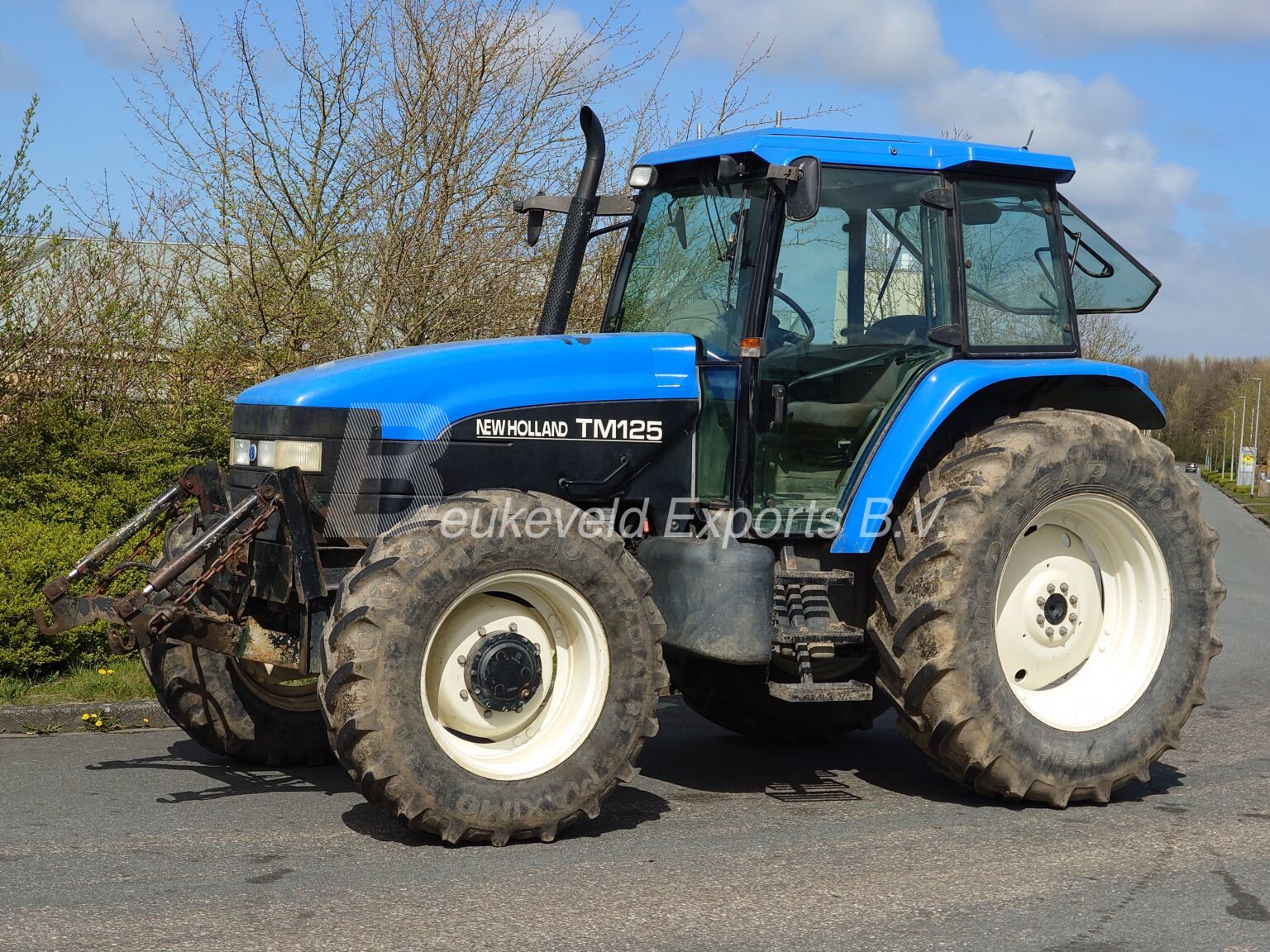 New Holland TM125 Classic synchro command