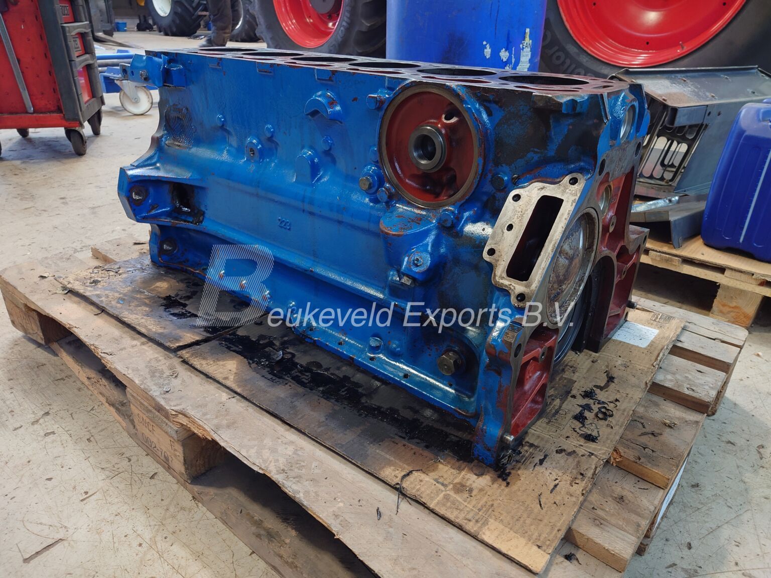 Ford 8210 BSD666 engine block (1)