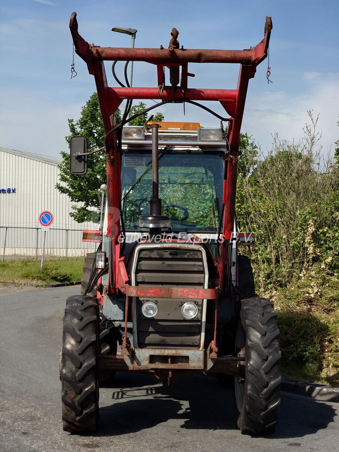 MASSEY FERGUSON MF 690 4X4 Frontloader MF80 (20)