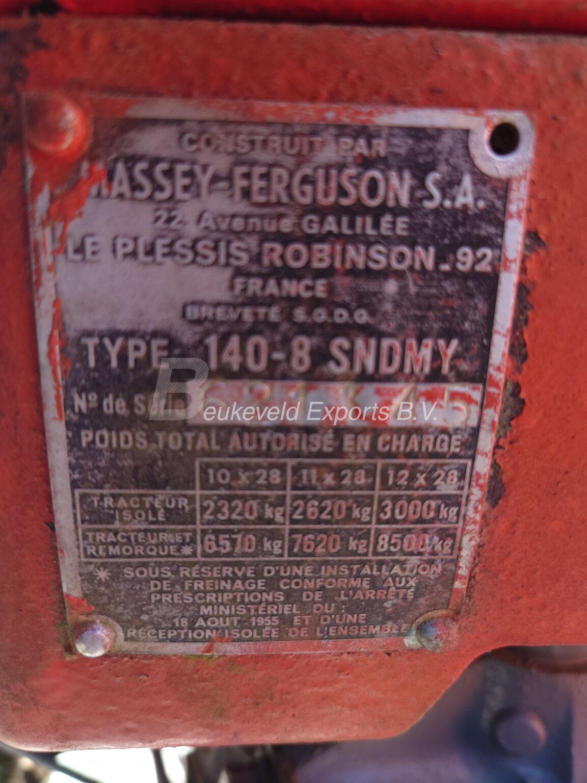 Massey Ferguson MF 140 (1)