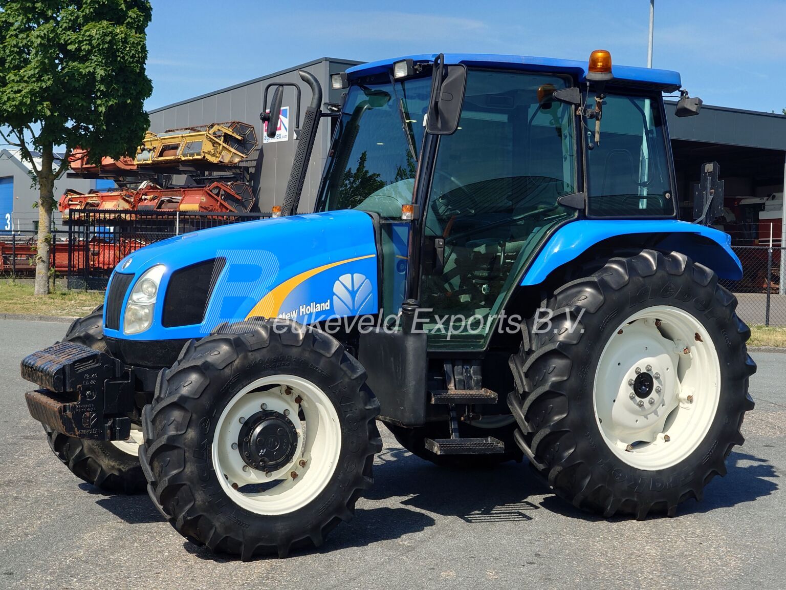 NEW HOLLAND TL90 A Airco (5)