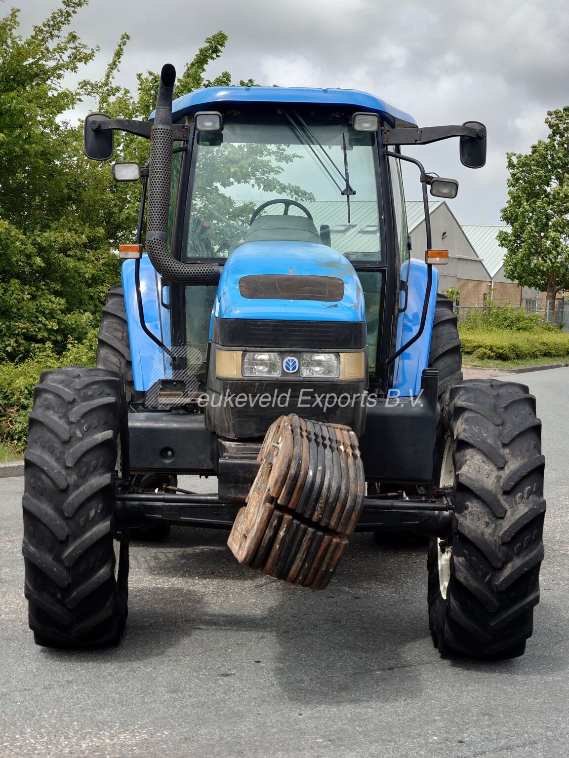 NEW HOLLAND TM140 CLASSIC full mechanical (14)