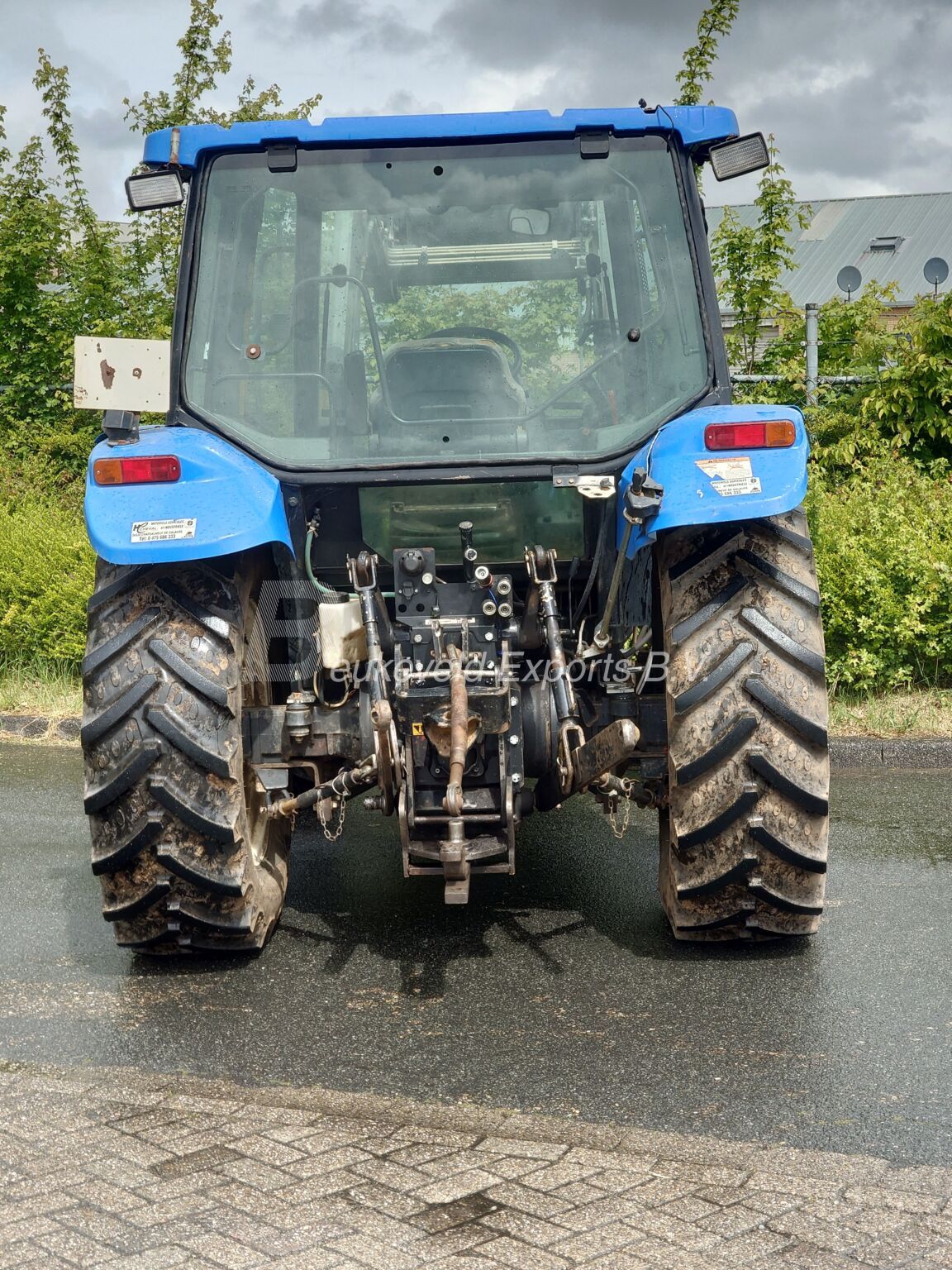 New Holland TL70 A frontloader (1)