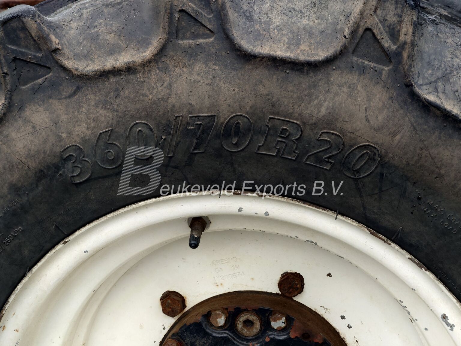 New Holland TL70 A frontloader (11)