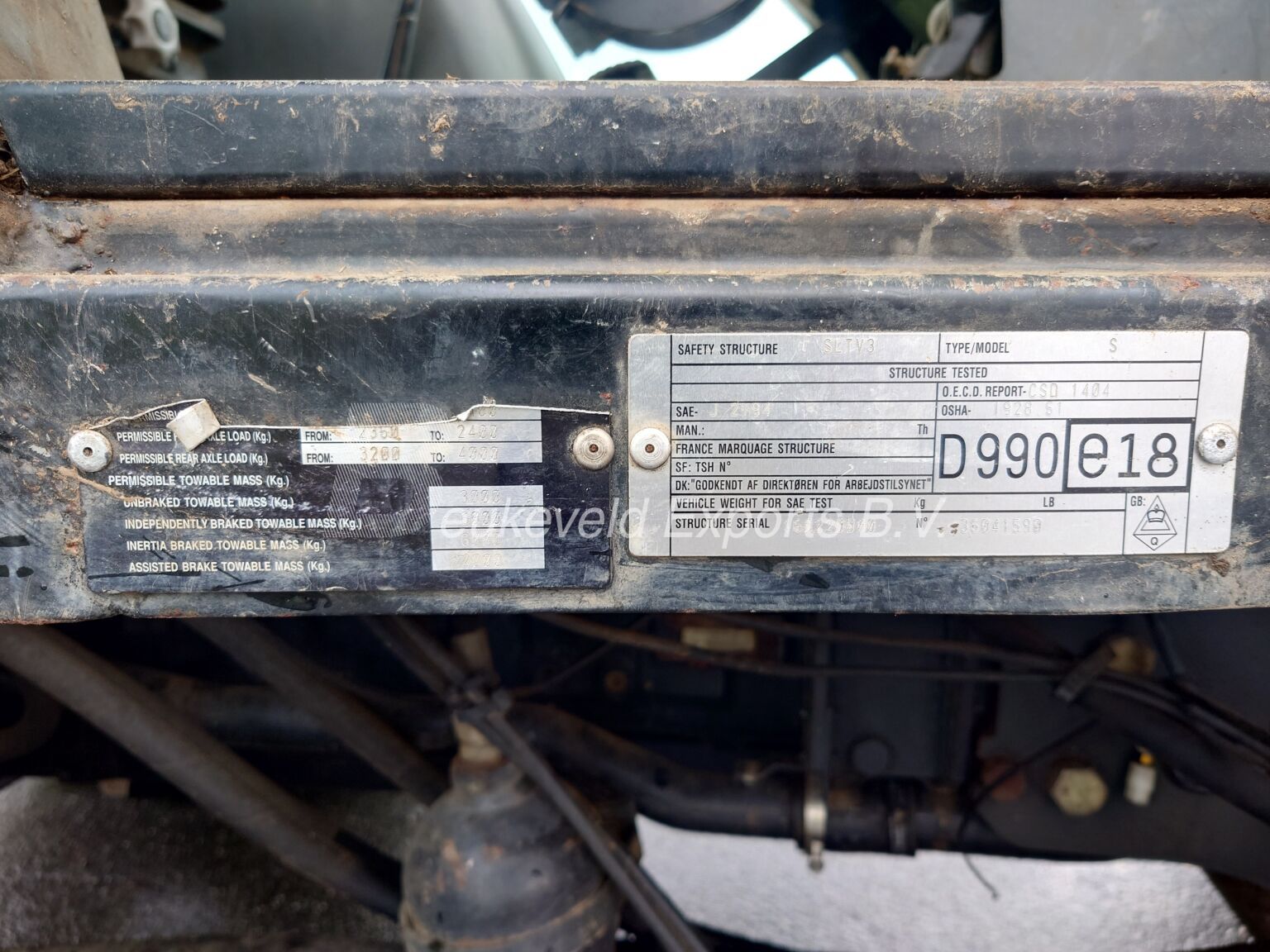 New Holland TL70 A frontloader (15)