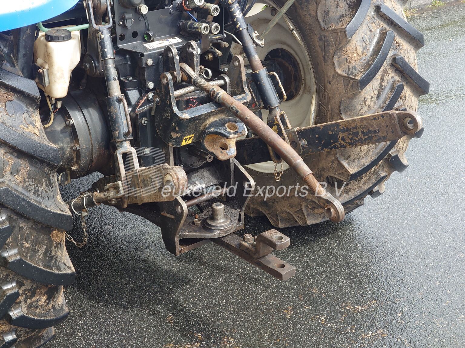 New Holland TL70 A frontloader (2)