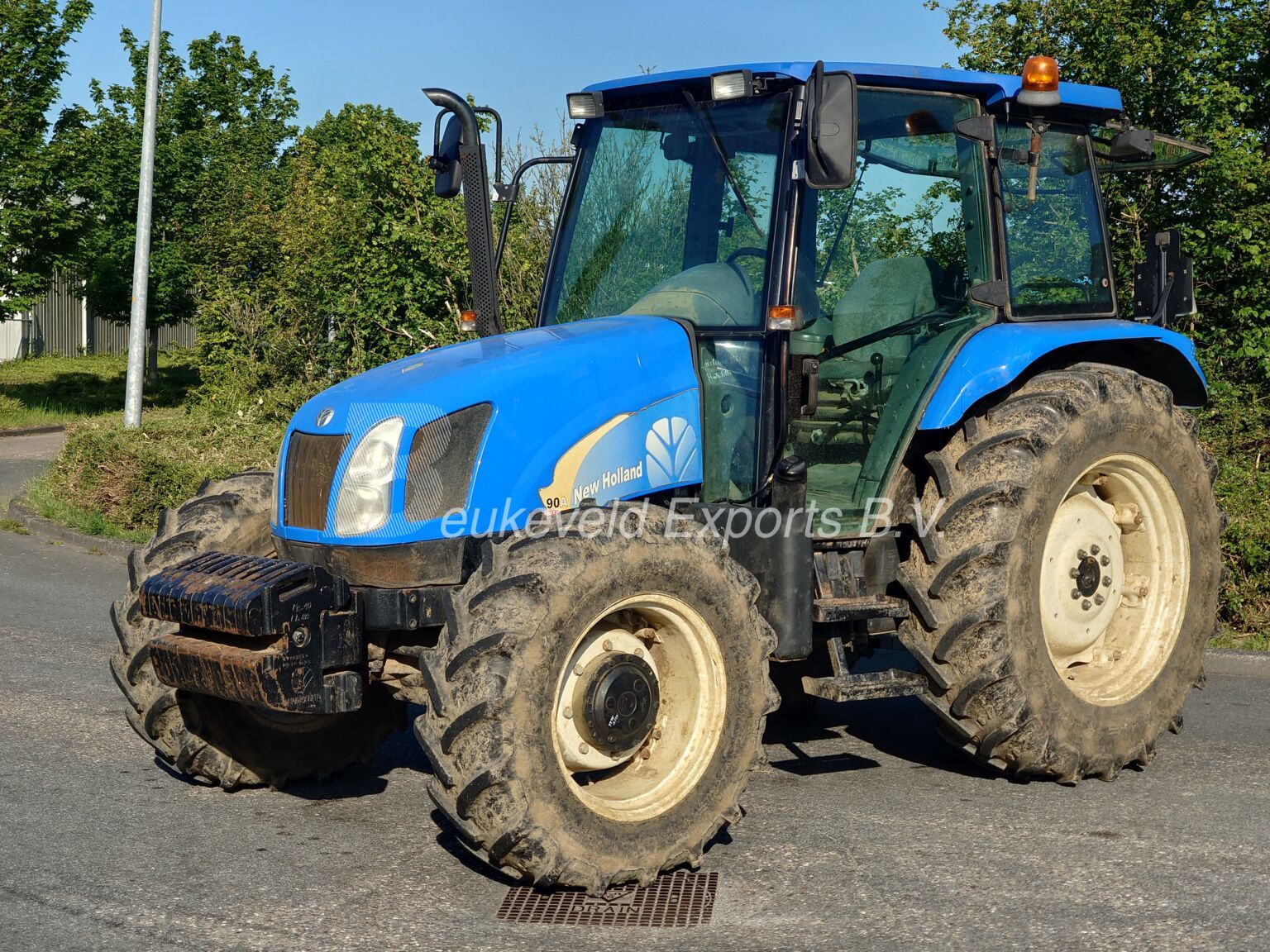 New Holland TL90 A airco (12)