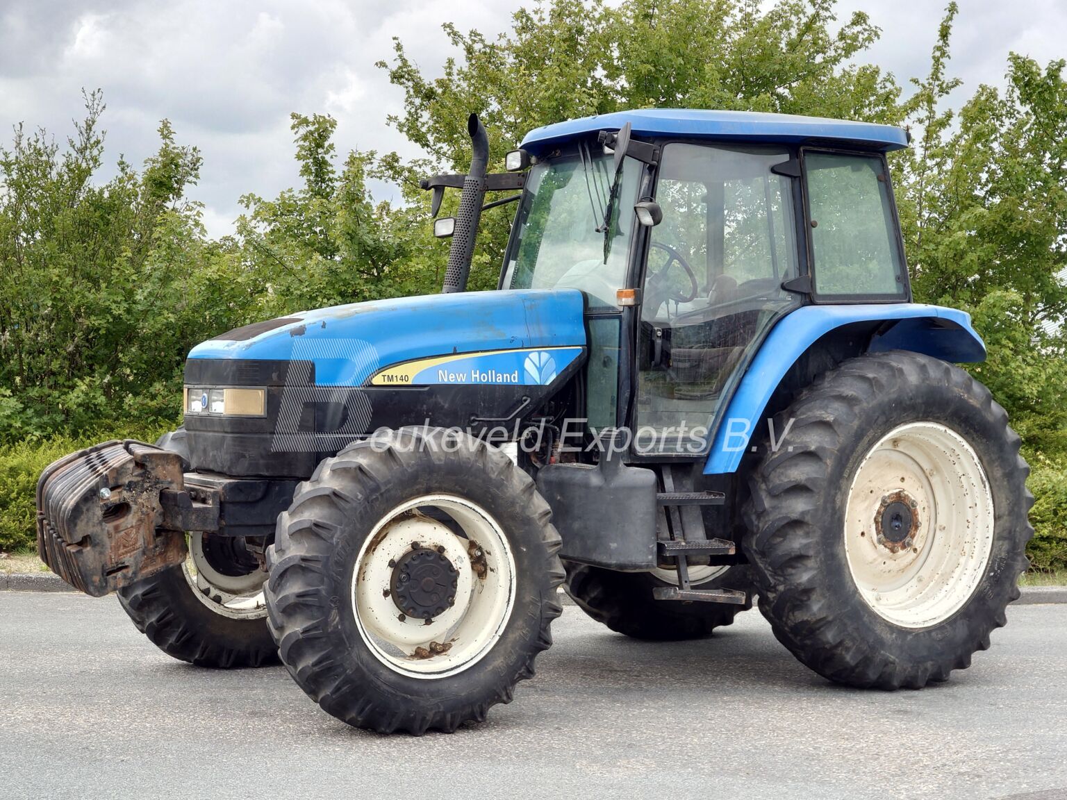 New Holland TM140 Classic full mechanical (11)