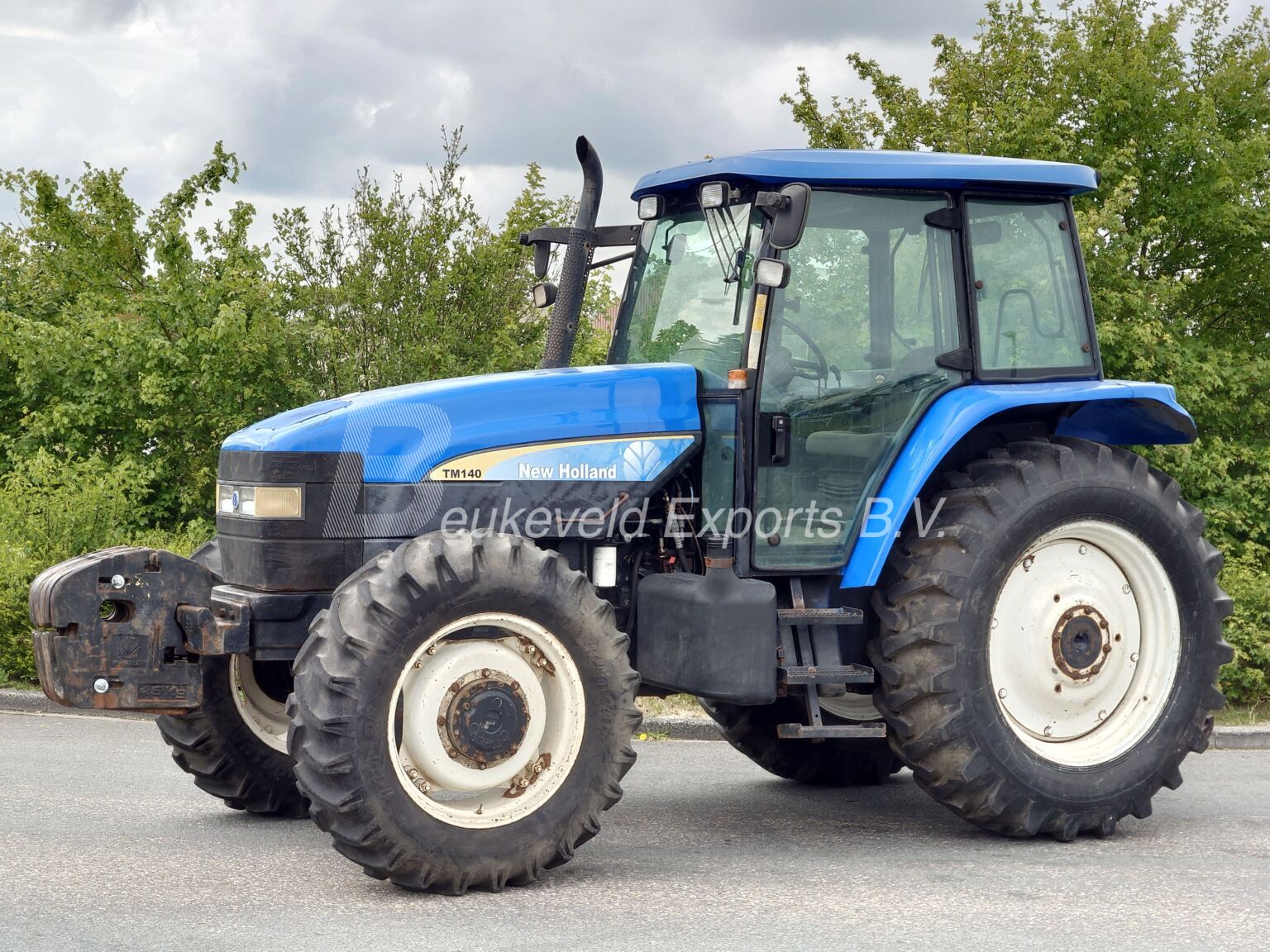 New Holland TM140 Synchro command full mechanical (13)