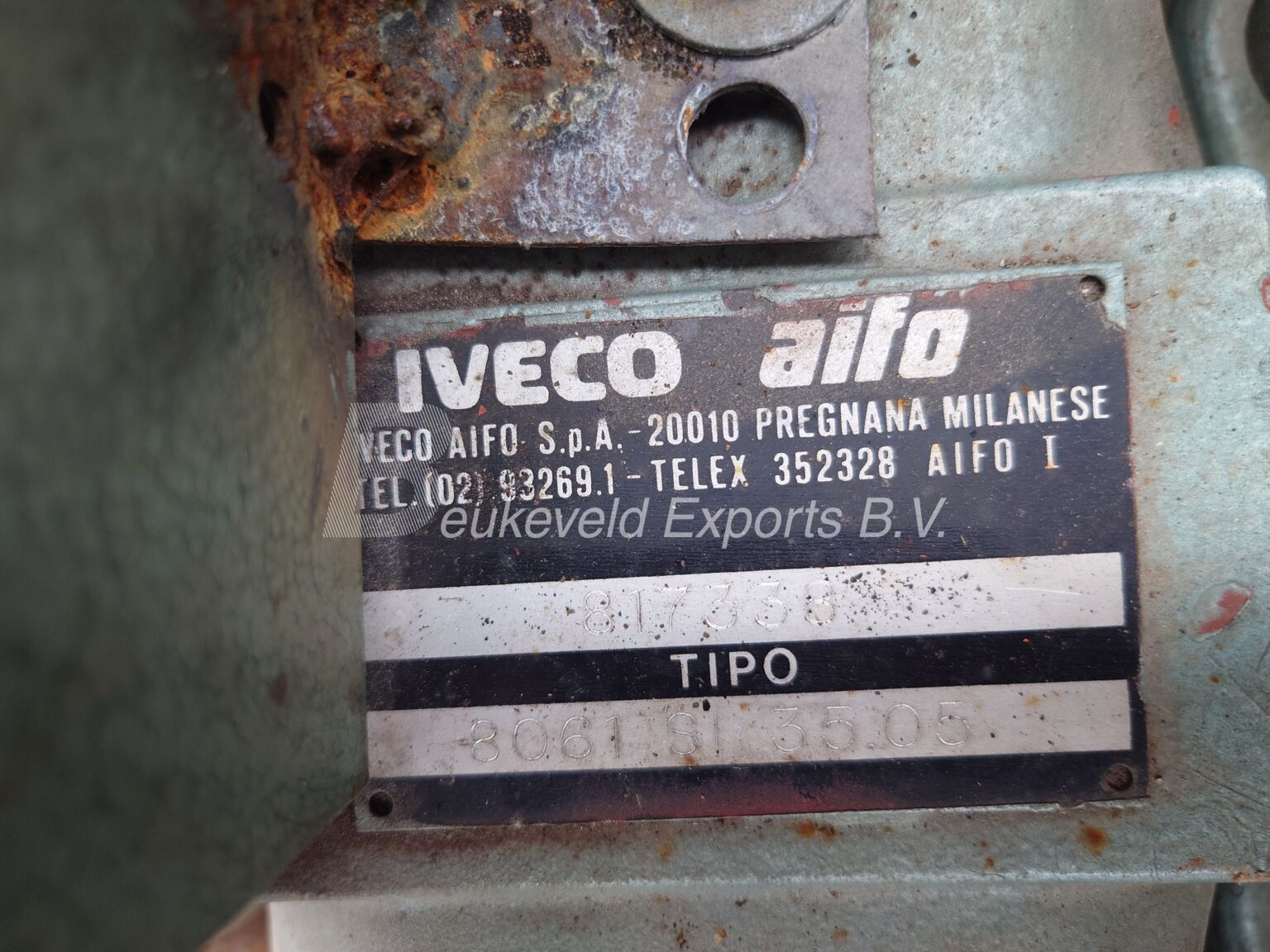 Fiat Iveco 8065.25 8061 SI 35.05 turbo engine (1)