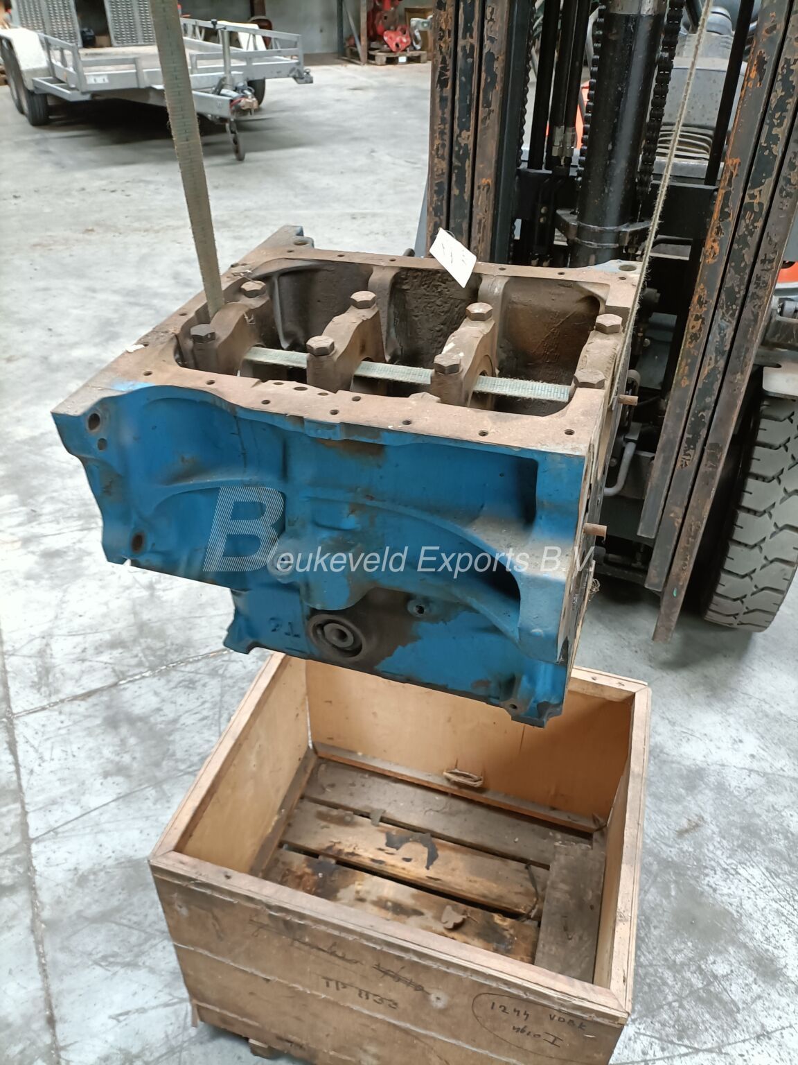 Ford 3 cilinder 3.3L ShortBlock 4610 BSD333 (12)