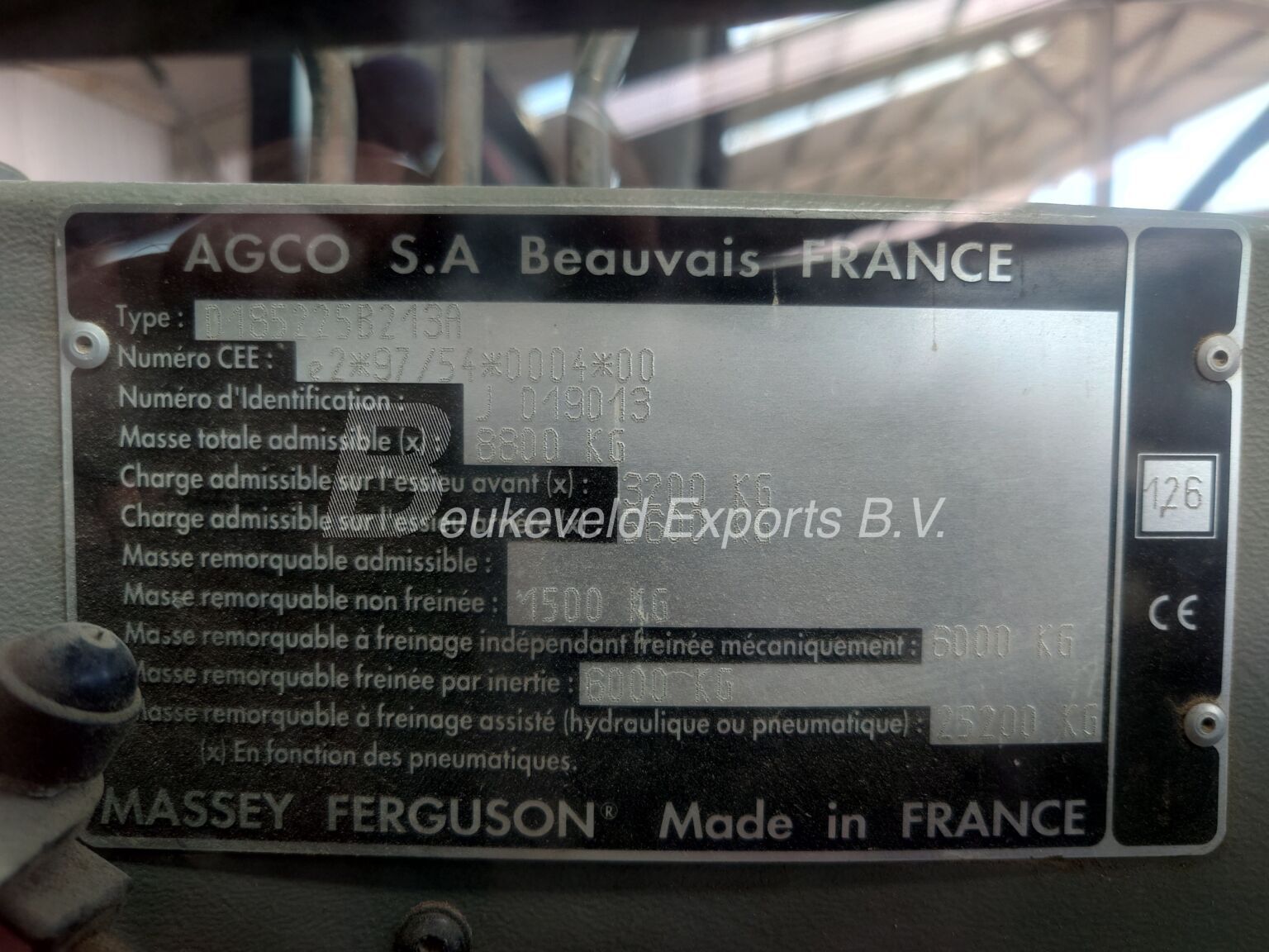 MASSEY FERGUSON MF 6265 powercontrol with MX100 loader (13)