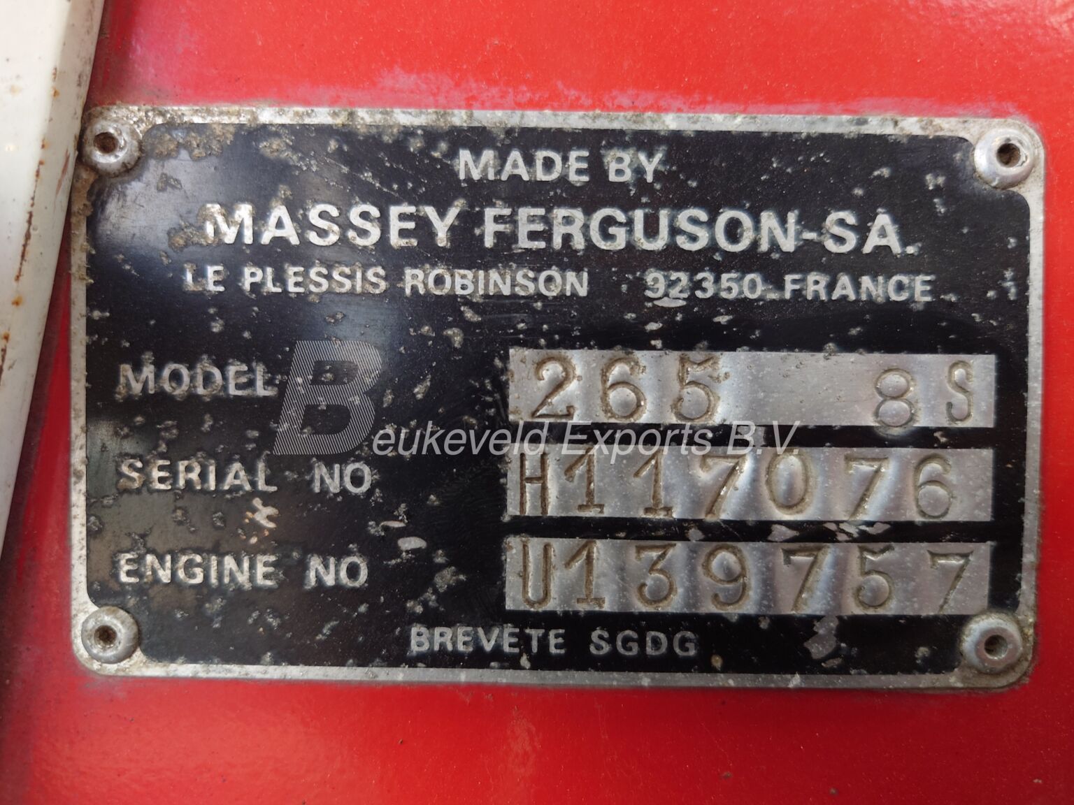 Massey Ferguson MF 265 A4236 (1)