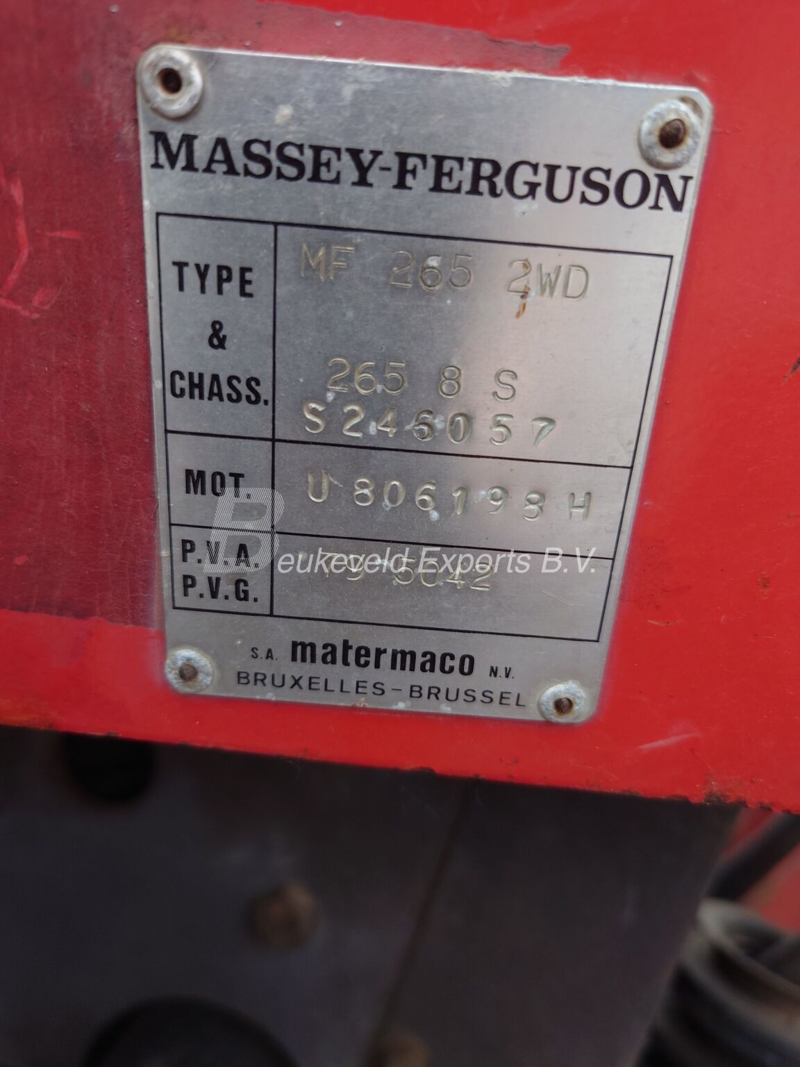 Massey Ferguson MF 265 power steering (10)