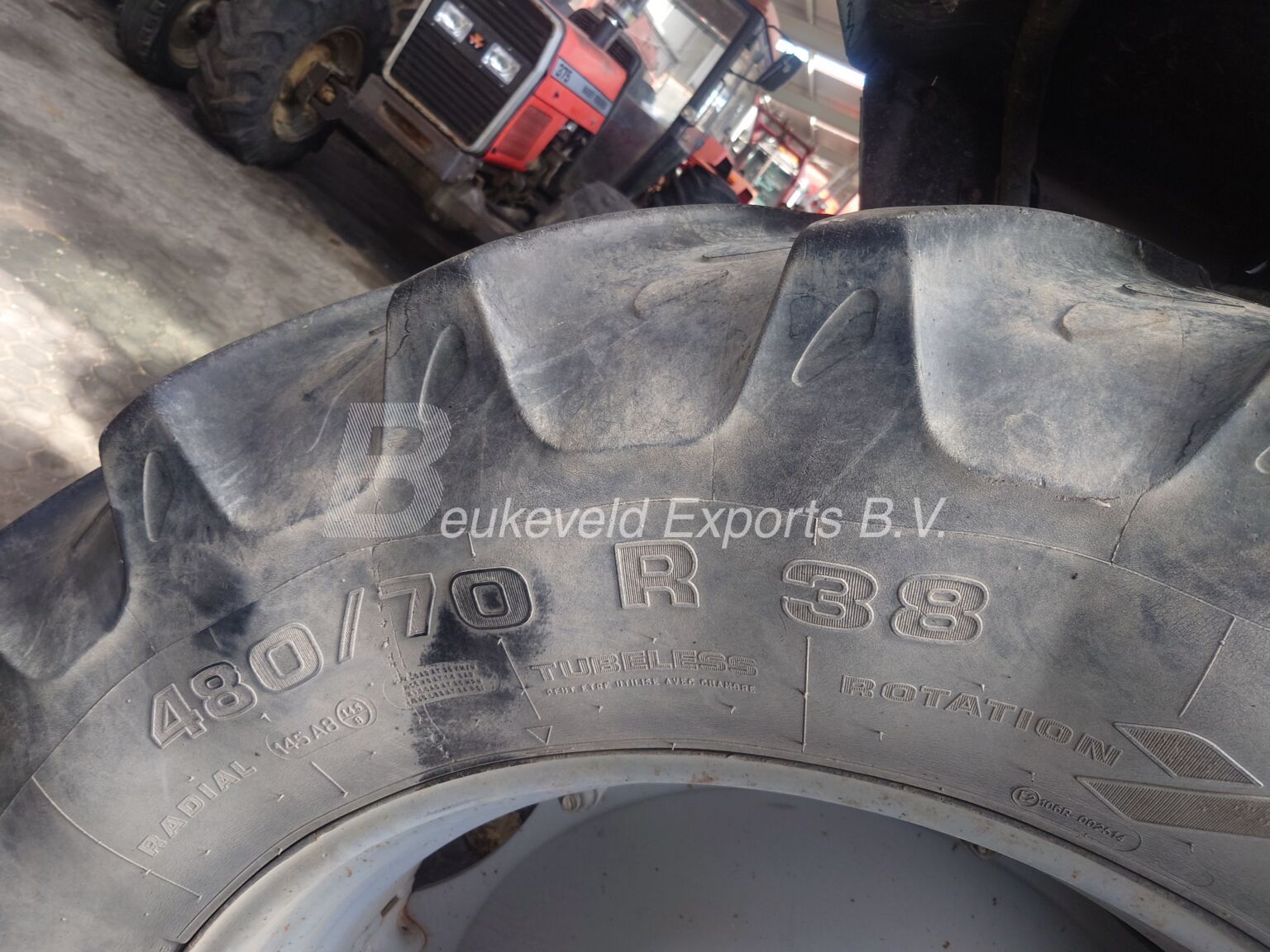 Massey Ferguson MF 6265 powercontrol with MX100 loader (3)