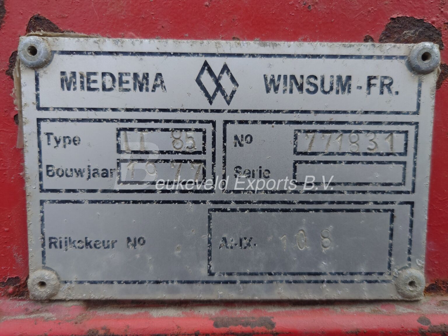 Miedema transporter TT85 (1)