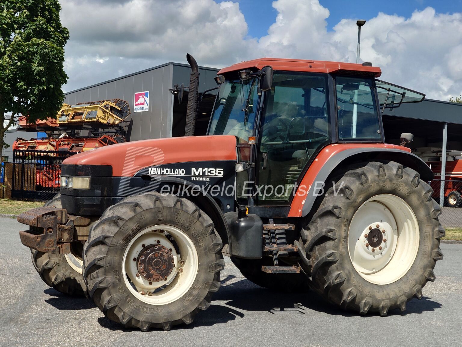 NEW Holland Fiatagri M135 DT Synchro command (14)