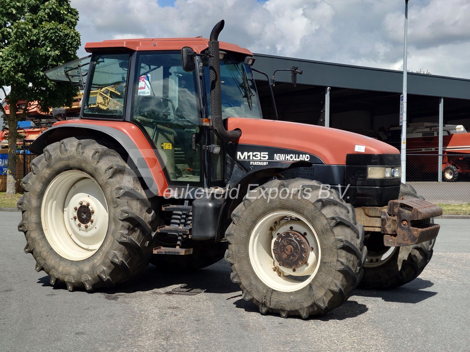 NEW Holland Fiatagri M135 DT Synchro command (16)
