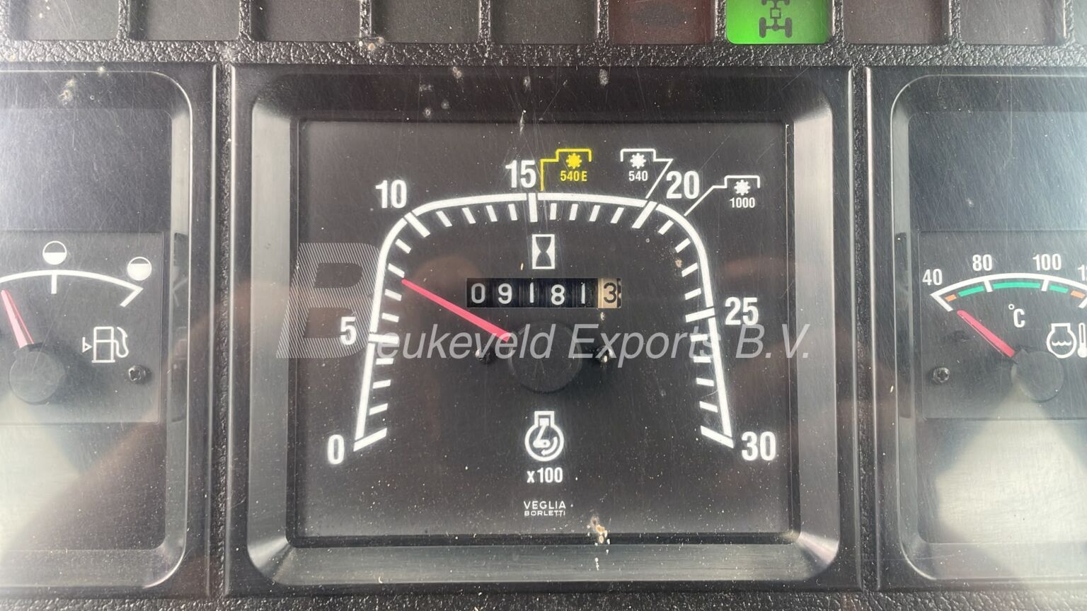 New Holland Fiatagri M135 DT Synchro command
