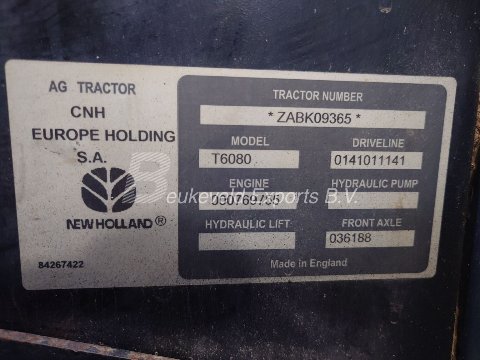 New Holland T6080 PowerCommand Terraglide (5)