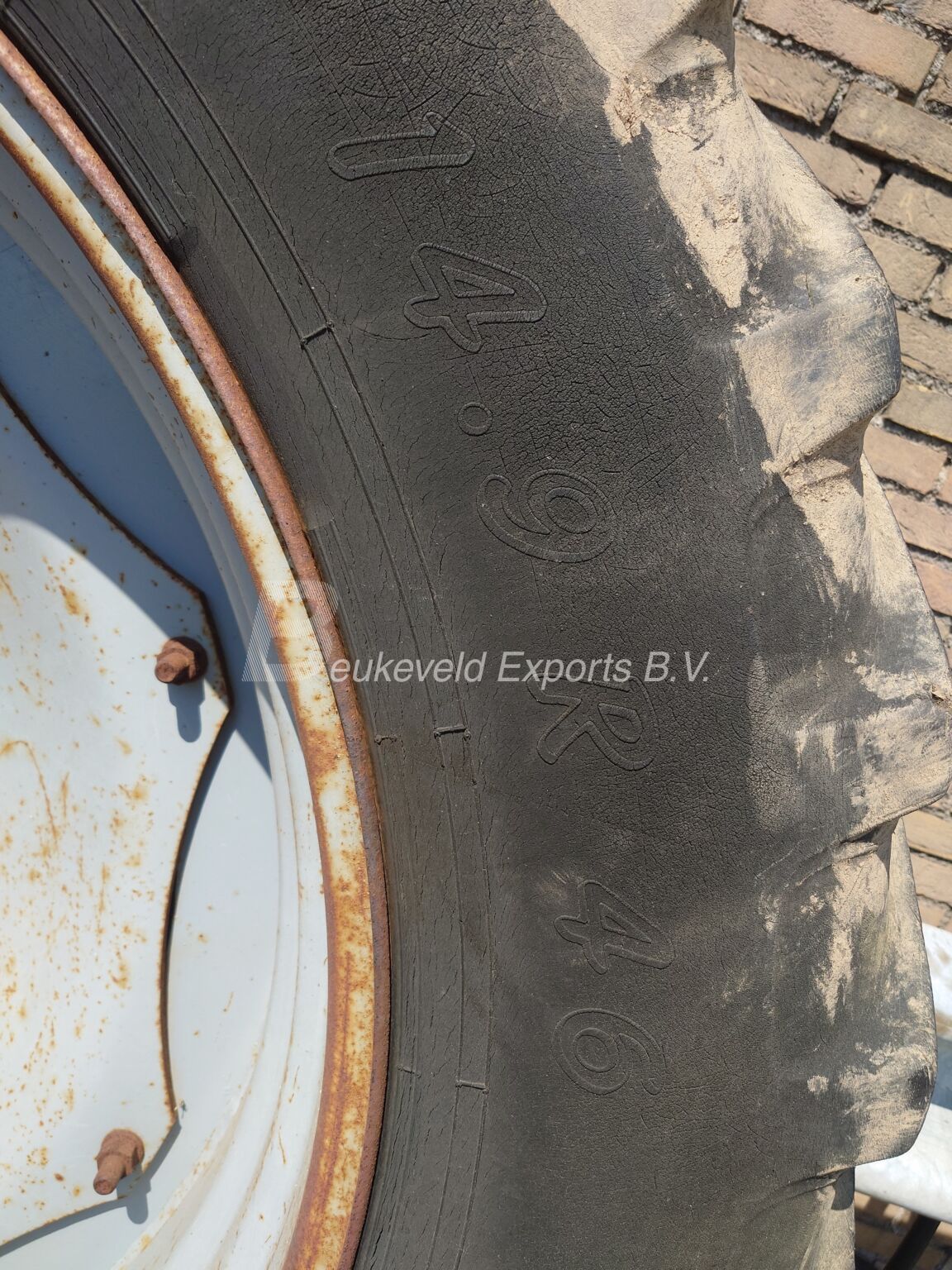 Used Row crop Wheels 14.9R46 (2)