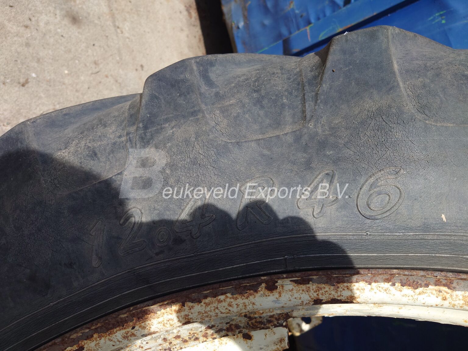 Used set wheels Alliance 12.4R46 (4)