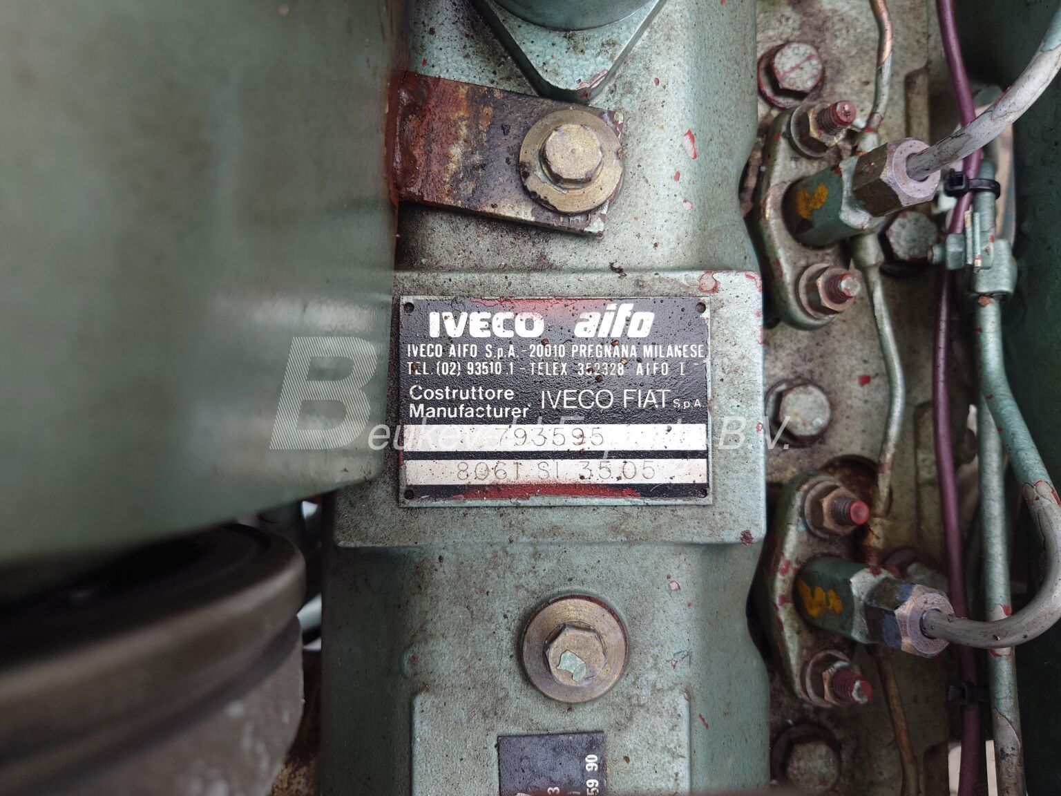 Fiat Iveco 8065.25 8061 SI 35.05 turbo engine (10)