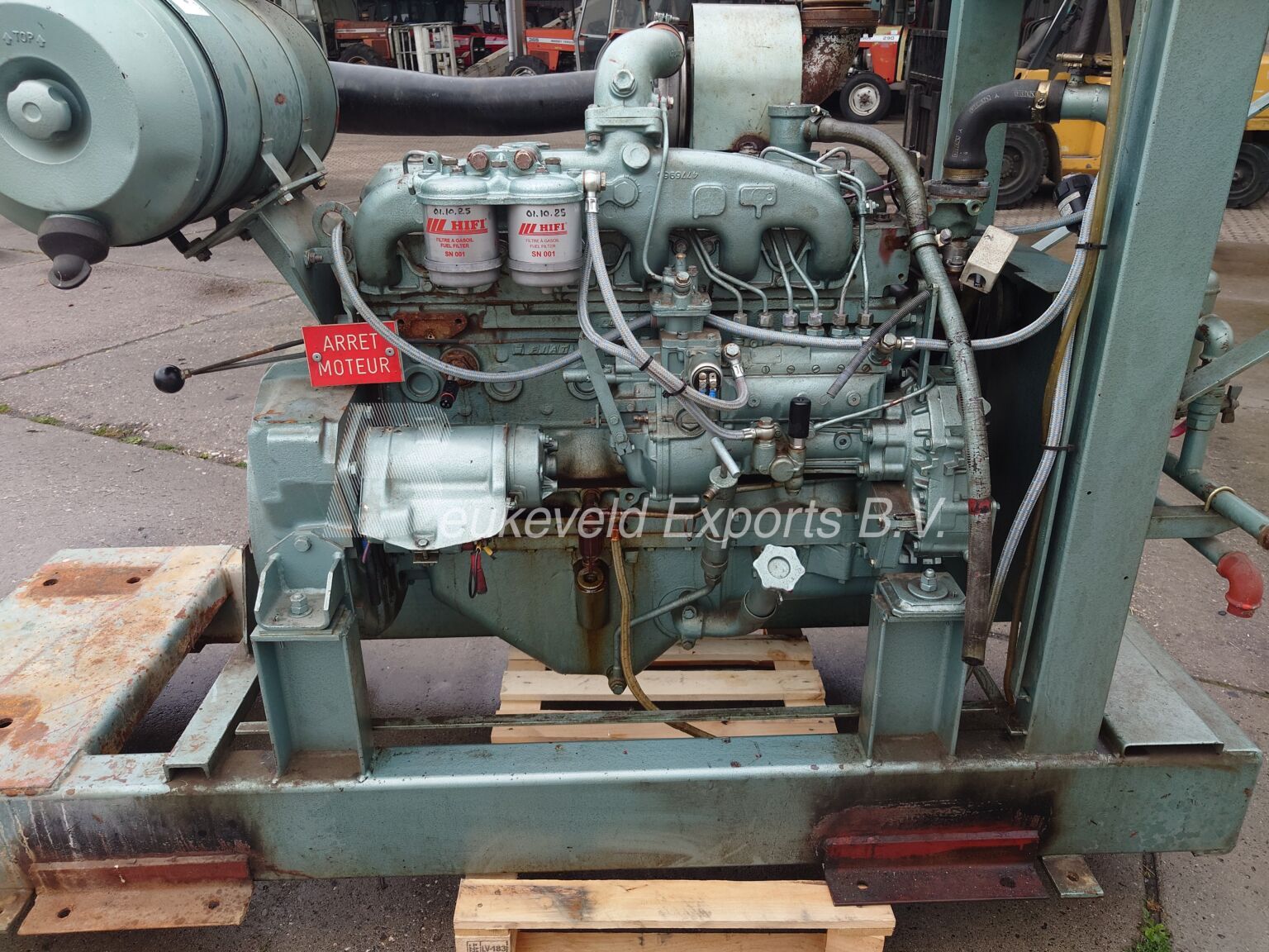 Fiat Iveco 8065.25 8061 SI 35.05 turbo engine (6)