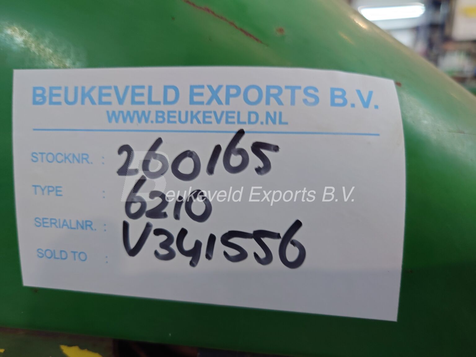 John Deere 6210 with Frontloader (4)